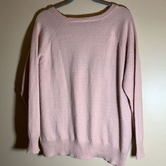Torrid Pink Heart Sweater size 00 - Picture 3 of 8